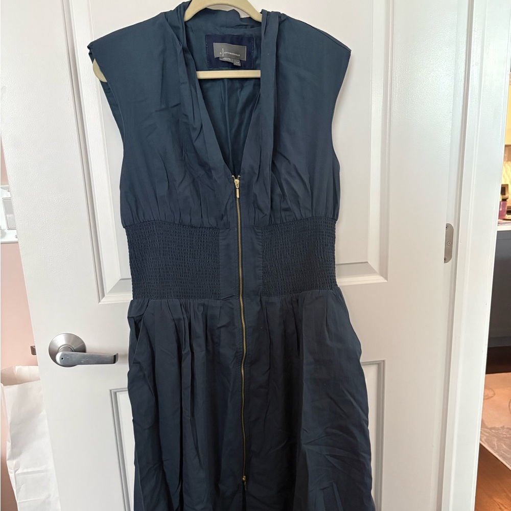 Anthropologie Midnight Blue Midi Tommie  Dress